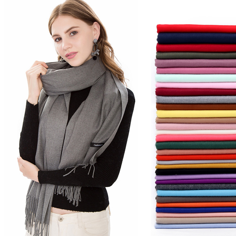 Wool Scarf Men - Kadın Pashmina Eşarp Şal Yumuşak Kaşmir