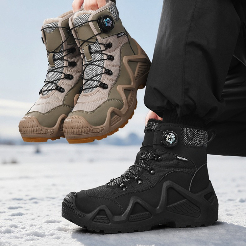 Waterproof Winter Boot - Kışlık Yüksek Bilekli Kar Botu, Polar