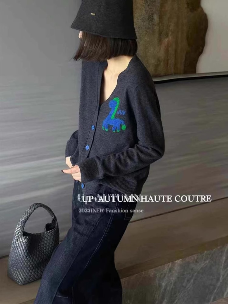 Wool Coat Peacoat - Avrupa istasyonu V yaka % 100%