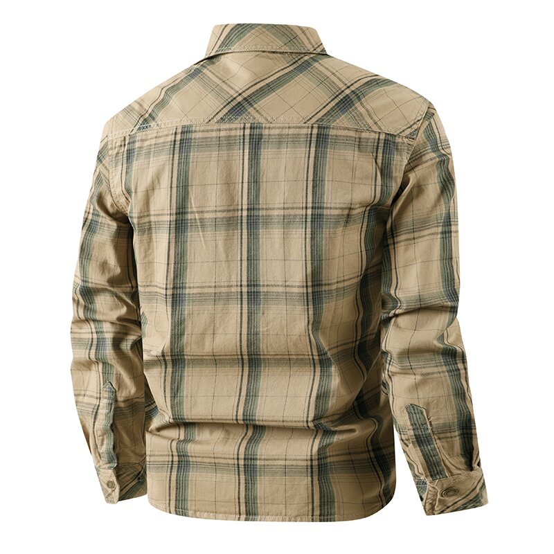 Sonbahar ve Bahar Moda Trendi  - Flannel Shirt Lined incelemesi ve fiyatı