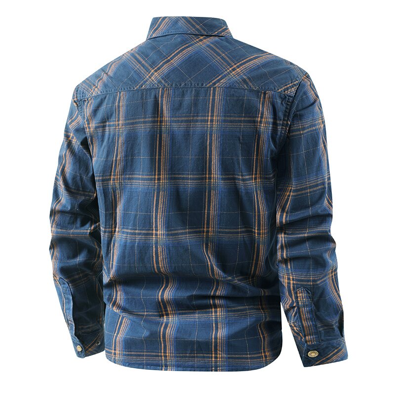 Sonbahar ve Bahar Moda Trendi  - Flannel Shirt Lined incelemesi ve fiyatı