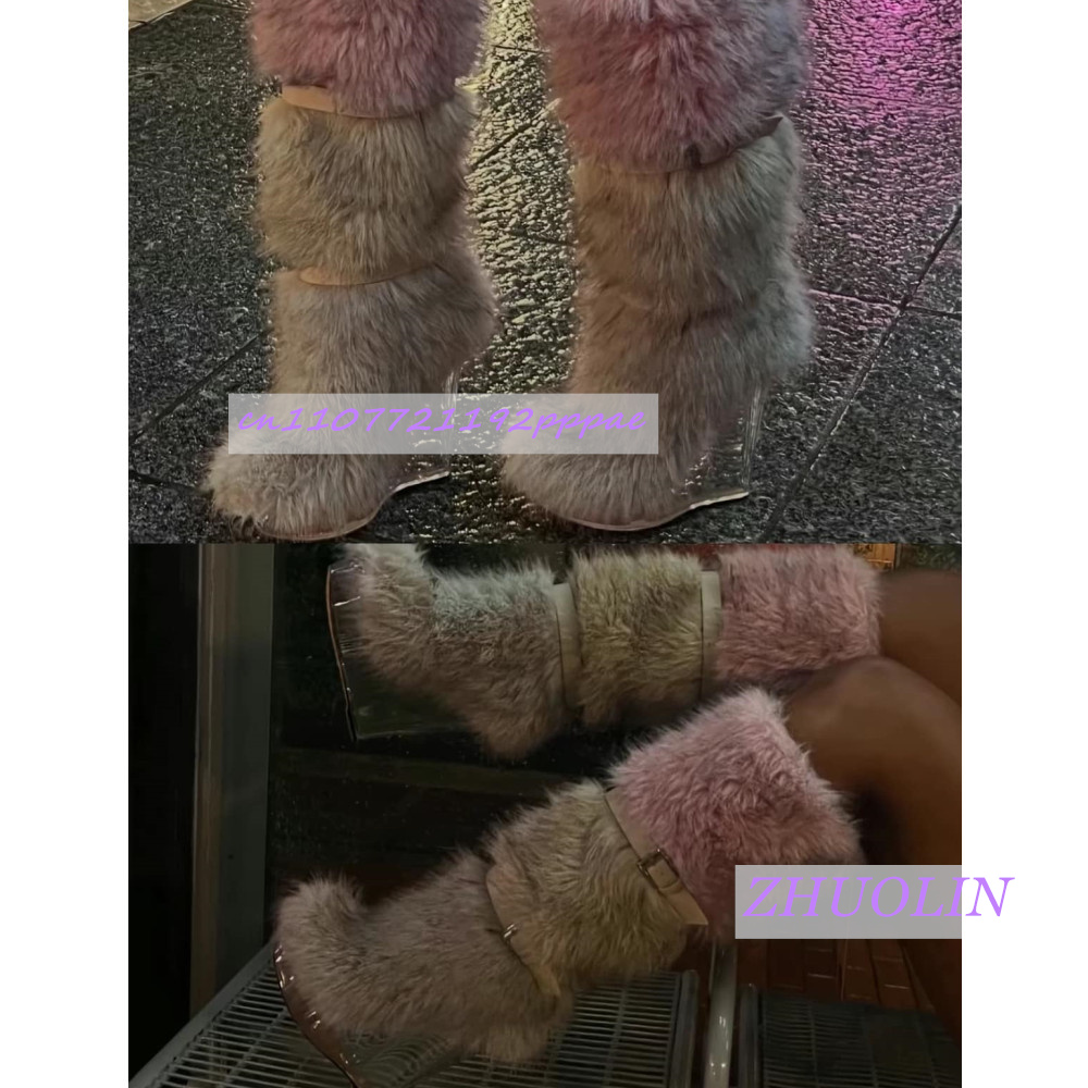 Kış Gradyan Tüylü Şeffaf Dolgu - Waterproof Winter Boot incelemesi ve fiyatı