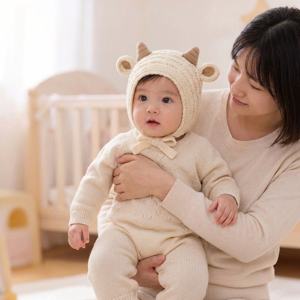Bebek Kışlık Örgü Sıcak Şapka  - Knit Beanie Hat Warm incelemesi ve fiyatı