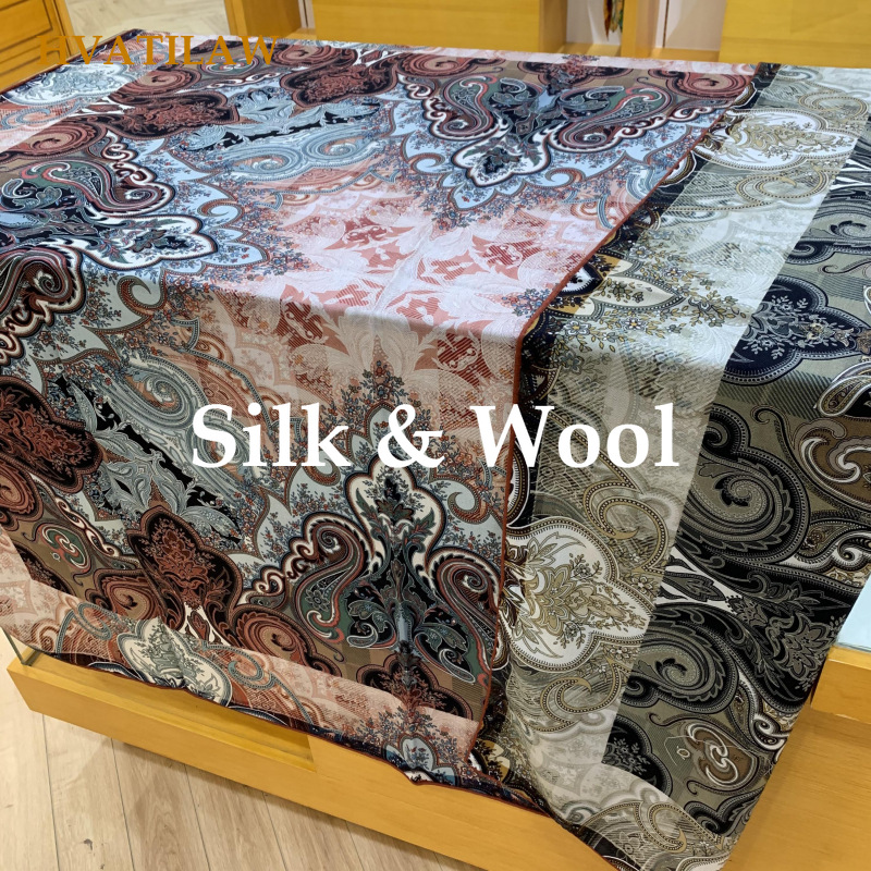Yeni Lüks %30 İpek %70 Yün Eşa - Shawl Wrap Winter incelemesi ve fiyatı