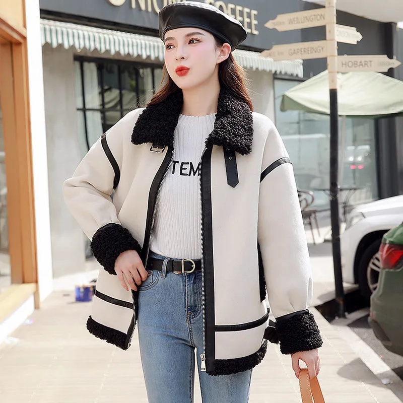 Kuzu Kürk Kadın Yeni Sonbahar/ - Wool Coat Peacoat incelemesi ve fiyatı