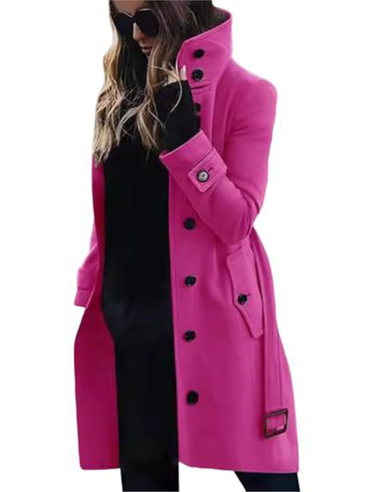 Kadın Yeni Yün Ceket Dış Giyim - Wool Coat Peacoat incelemesi ve fiyatı